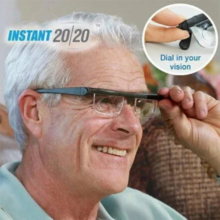 Adjustable Glasses | Rotatable Focus & Impact-Resistant Lenses