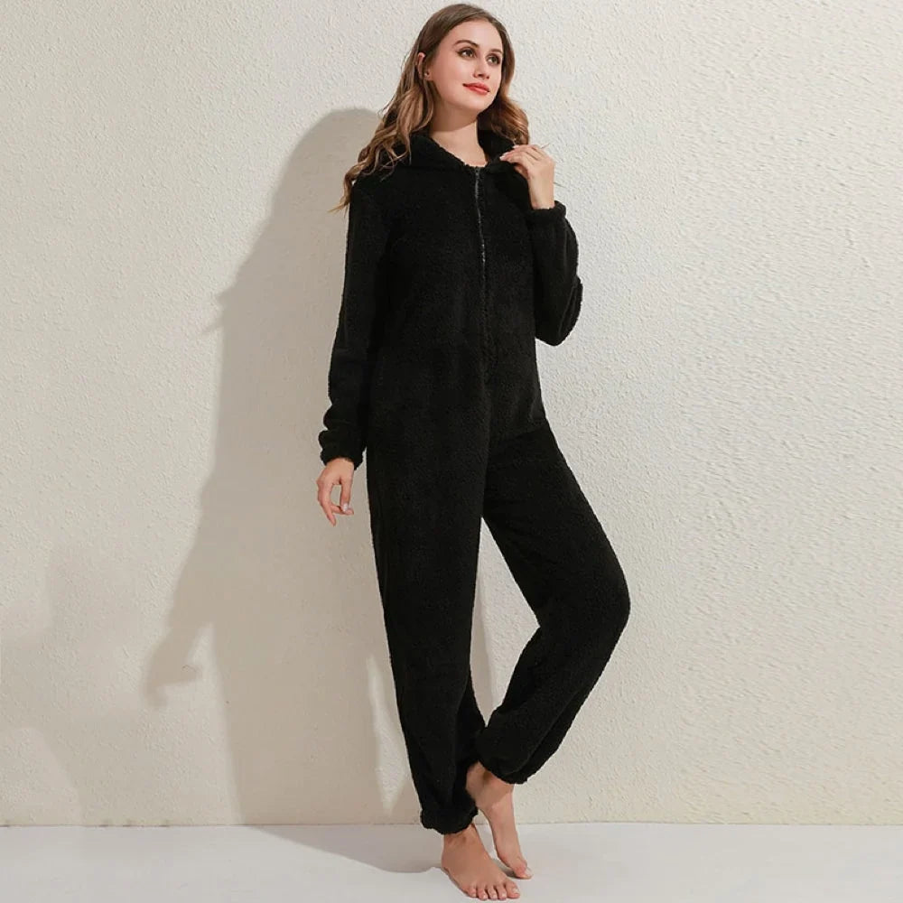 Adult Onesie | Super Soft Fleece, Front Zipper & Loose Fit | Sizes S–XL