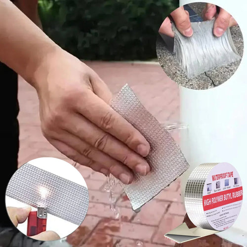 Aluminum Foil Tape | Waterproof, Heat-Resistant & Strong Adhesive