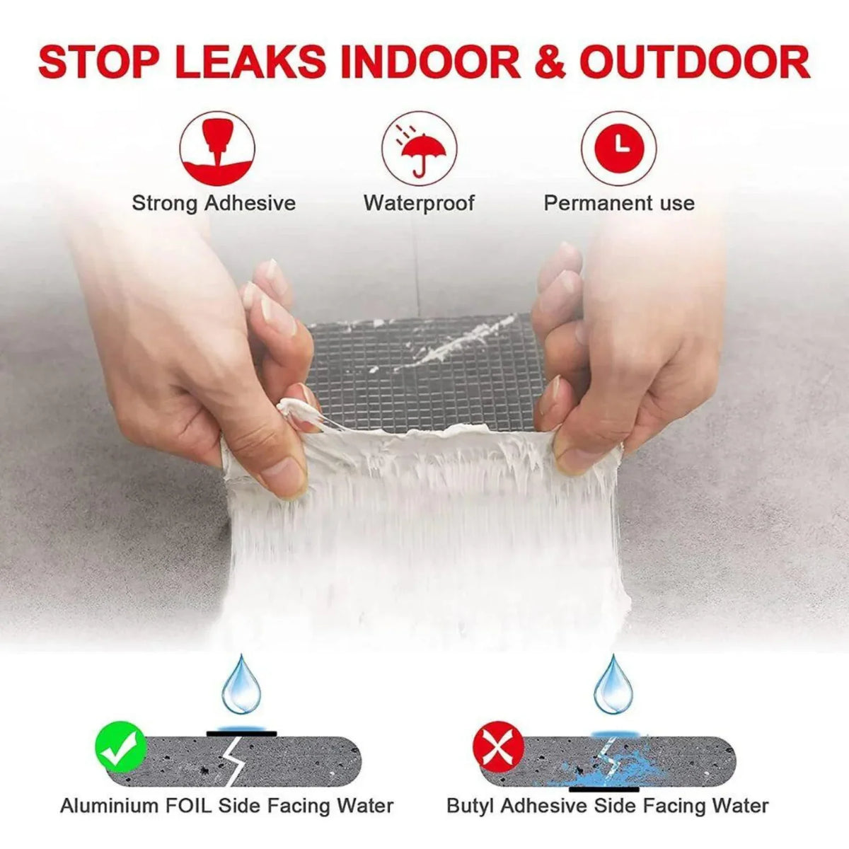 Aluminum Foil Tape | Waterproof, Heat-Resistant & Strong Adhesive