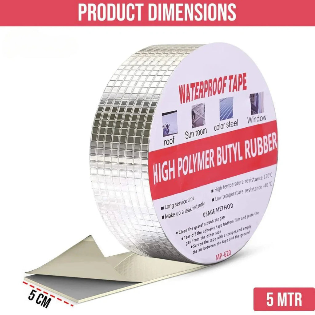Aluminum Foil Tape | Waterproof, Heat-Resistant & Strong Adhesive