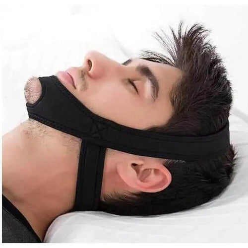 Anti-Snoring Chin Strap | Neoprene & Adjustable Velcro | 54–68 cm