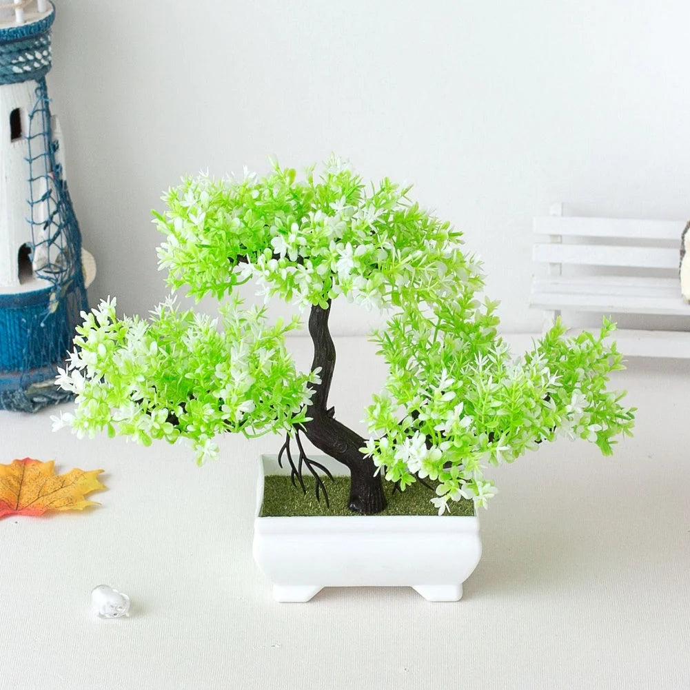 Artificial Bonsai Plant | Lifelike Foliage & Low-Maintenance | 25 x 18 cm
