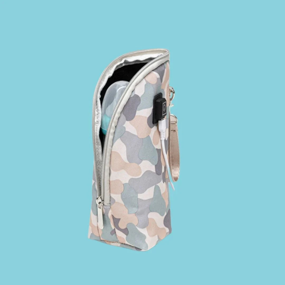 Baby Bottle Warmer | USB Rechargeable Fast & Even Warming