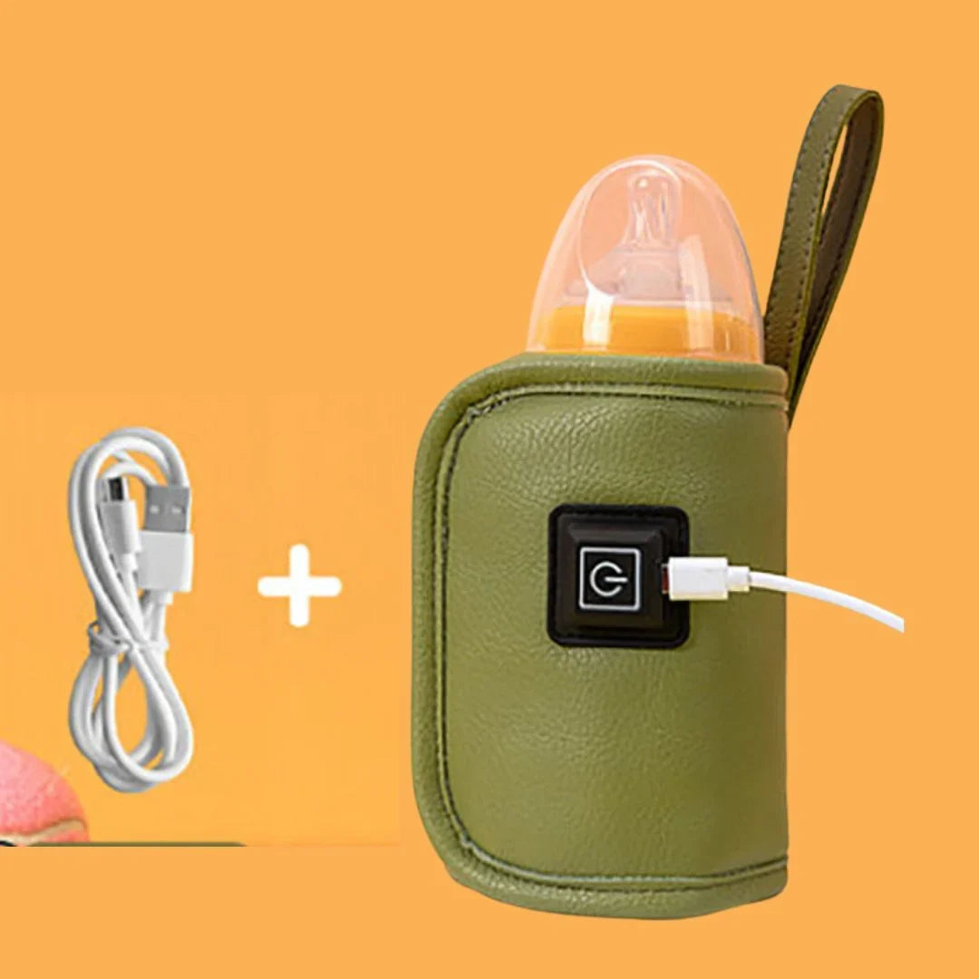 Baby Bottle Warmer | USB Rechargeable Fast & Even Warming
