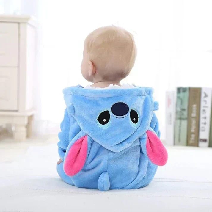 Baby Onesie | Ultra-Soft Fleece & Full-Length Zipper | 0-4 Years