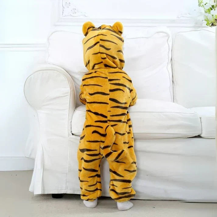 Baby Onesie | Ultra-Soft Fleece & Full-Length Zipper | 0-4 Years