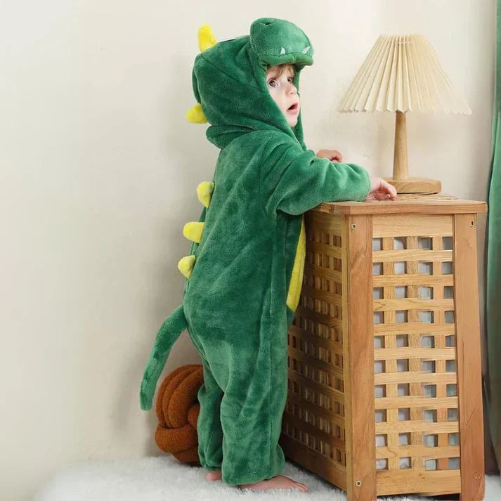 Baby Onesie | Ultra-Soft Fleece & Full-Length Zipper | 0-4 Years