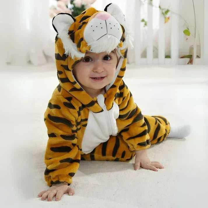 Baby Onesie | Ultra-Soft Fleece & Full-Length Zipper | 0-4 Years
