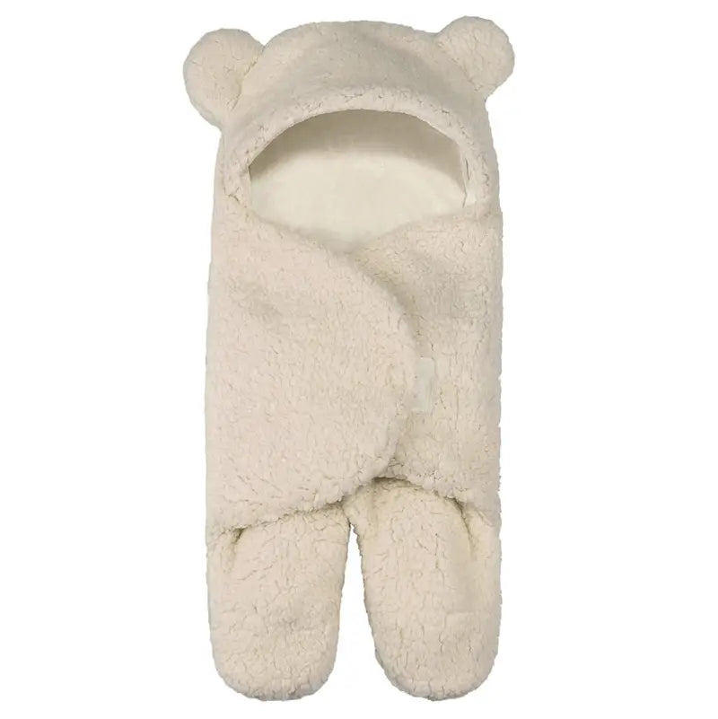 Baby Sleeping Bag | Breathable & Teddy Bear Hood | 0-12 Months