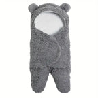 Baby Sleeping Bag | Breathable & Teddy Bear Hood | 0-12 Months
