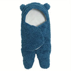 Baby Sleeping Bag | Breathable & Teddy Bear Hood | 0-12 Months
