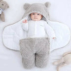 Baby Sleeping Bag | Breathable & Teddy Bear Hood | 0-12 Months