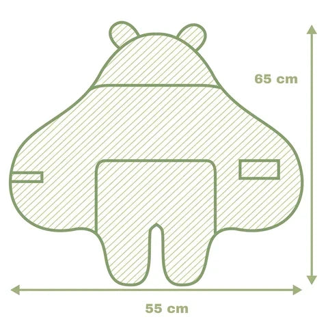 Baby Sleeping Bag | Breathable & Teddy Bear Hood | 0-12 Months
