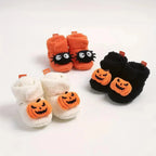 Baby Slippers | Fleece-Lined Ankle-High & Non-Slip | 6–18 Months