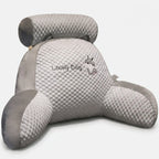 Back Support Cushion | Ergonomic Contour & Machine-Washable Cotton Cover