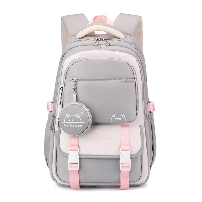 Backpack | Multiple Pockets & Detachable Pouch | 47 x 32 x 20 cm