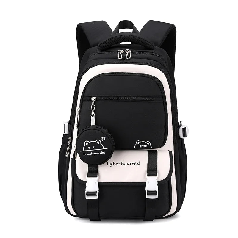 Backpack | Multiple Pockets & Detachable Pouch | 47 x 32 x 20 cm