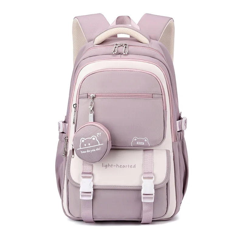 Backpack | Multiple Pockets & Detachable Pouch | 47 x 32 x 20 cm