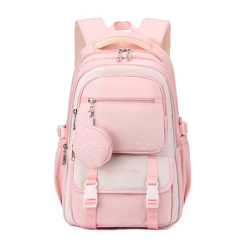 Backpack | Multiple Pockets & Detachable Pouch | 47 x 32 x 20 cm