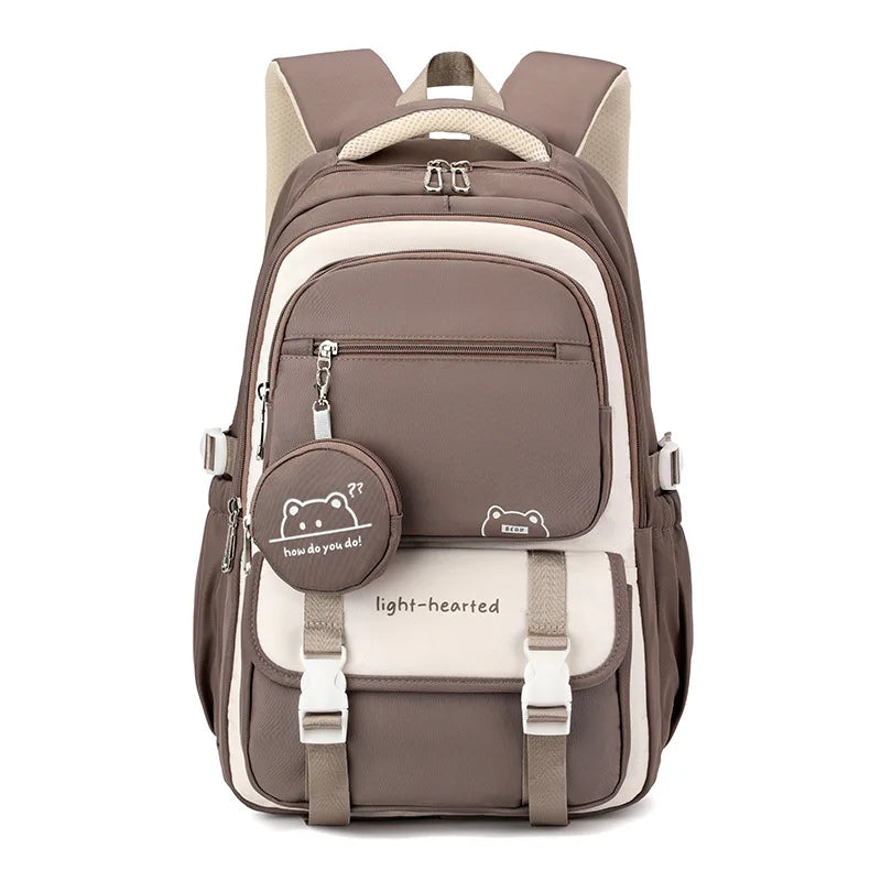 Backpack | Multiple Pockets & Detachable Pouch | 47 x 32 x 20 cm