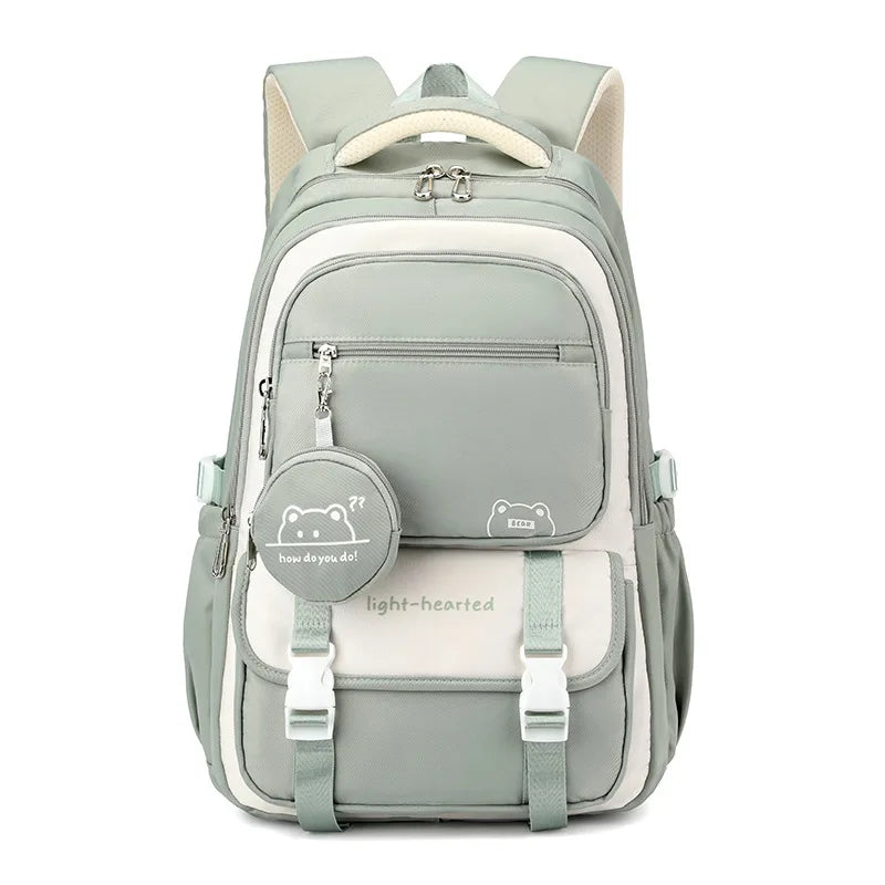 Backpack | Multiple Pockets & Detachable Pouch | 47 x 32 x 20 cm