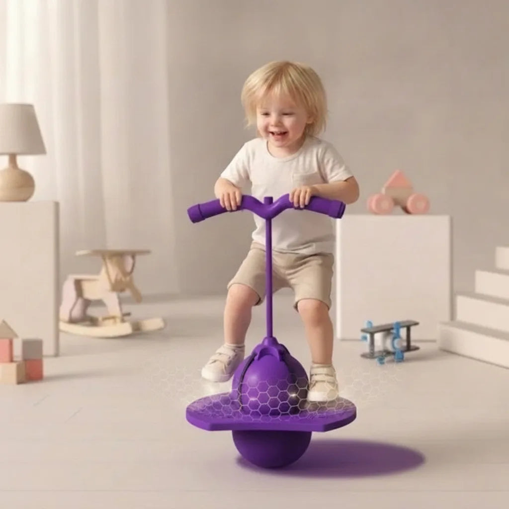 Balance Hopper | Non-Slip Textured Platform & Height-Adjustable Handle | Up To 150 kg