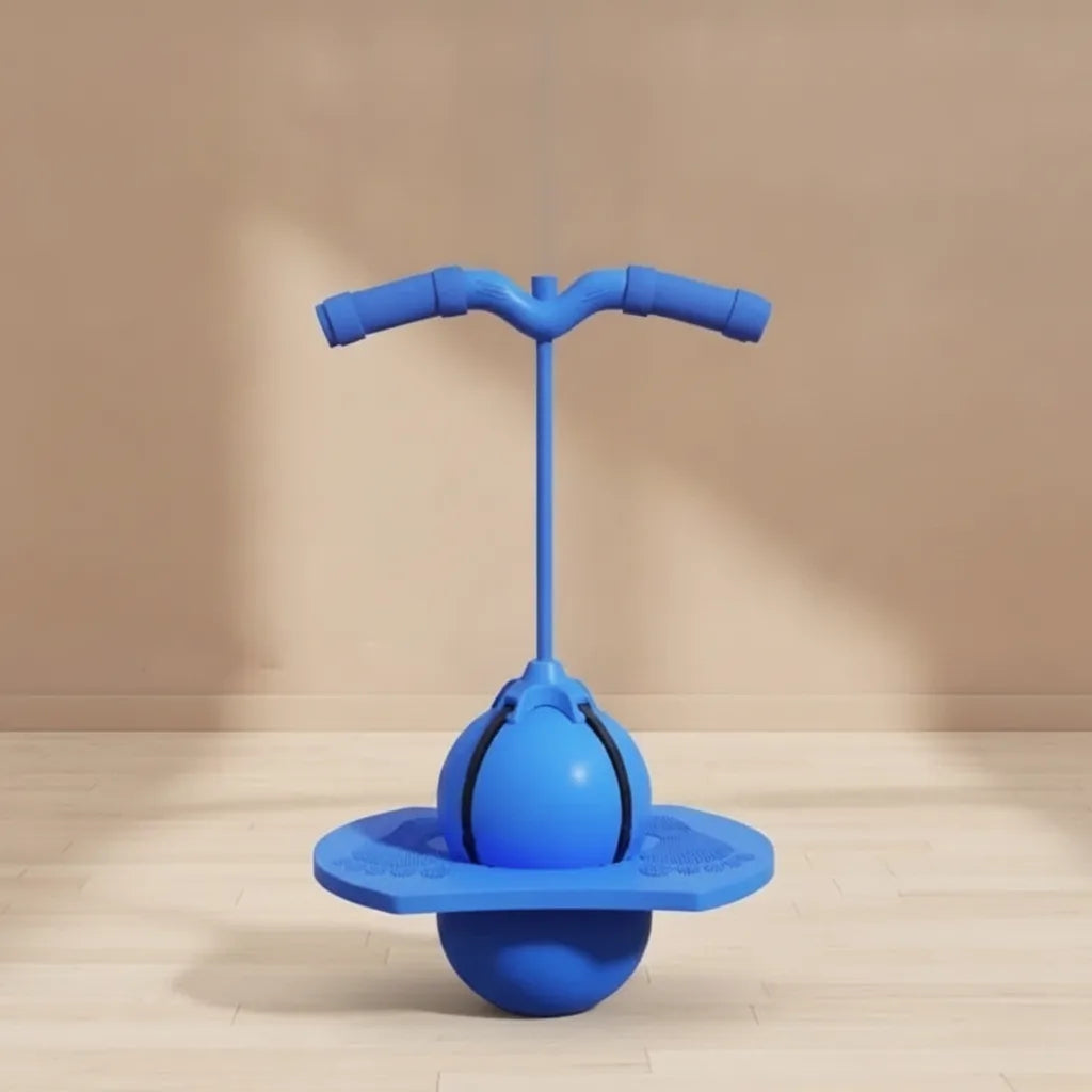 Balance Hopper | Non-Slip Textured Platform & Height-Adjustable Handle | Up To 150 kg