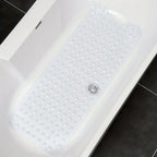 Bath Mat | Non-Slip Knobs & Suction Cups | 101 x 40 cm
