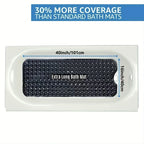 Bath Mat | Non-Slip Knobs & Suction Cups | 101 x 40 cm