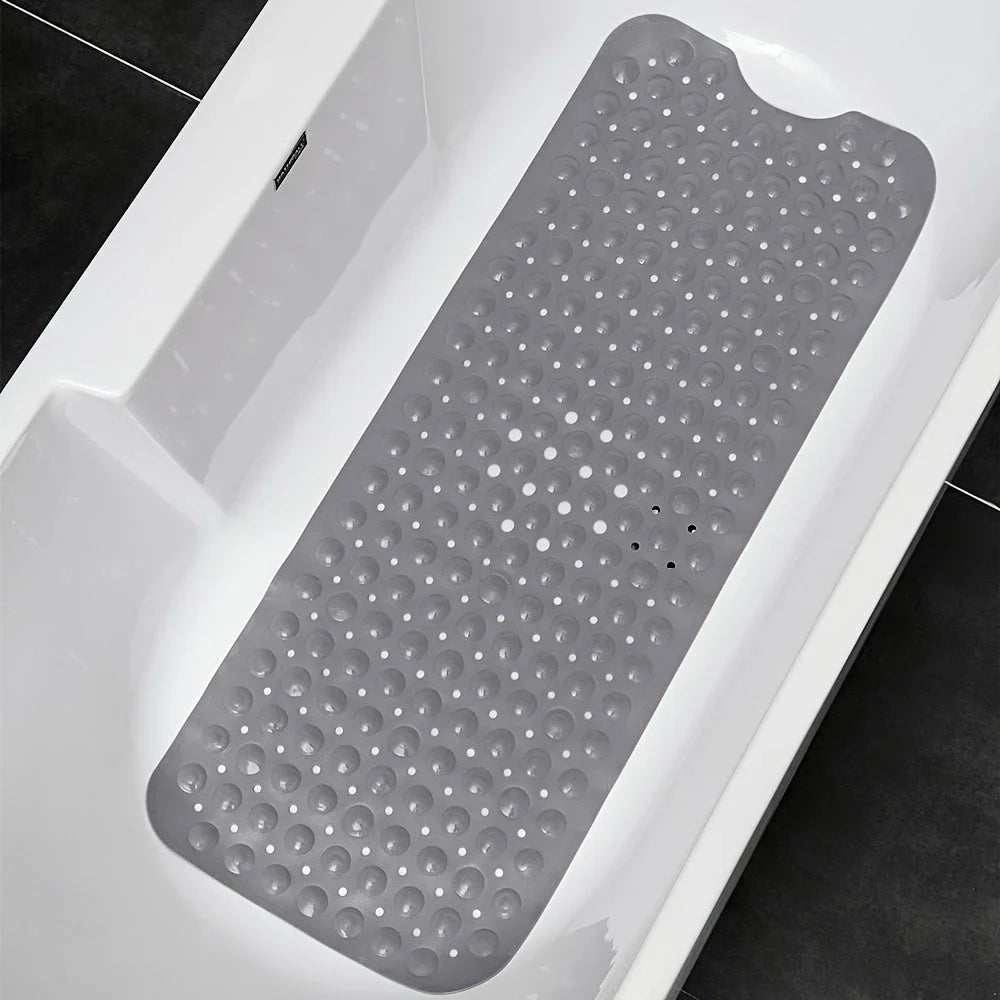 Bath Mat | Non-Slip Knobs & Suction Cups | 101 x 40 cm