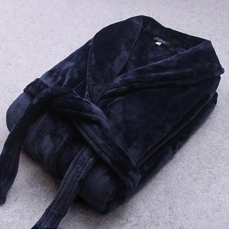 Bathrobe | Plush Coral Fleece & Flannel | Unisex