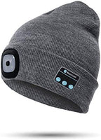 Beanie Hat | Bluetooth 5.0 & Detachable USB-Rechargeable LED | One Size