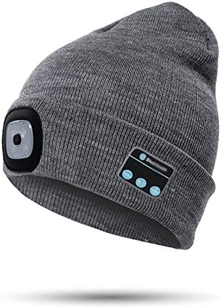 Beanie Hat | Bluetooth 5.0 & Detachable USB-Rechargeable LED | One Size