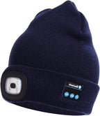 Beanie Hat | Bluetooth 5.0 & Detachable USB-Rechargeable LED | One Size
