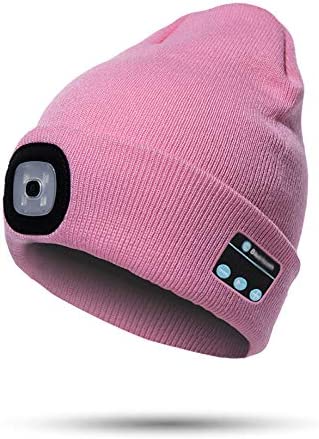 Beanie Hat | Bluetooth 5.0 & Detachable USB-Rechargeable LED | One Size