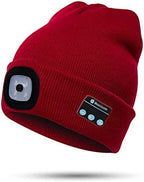 Beanie Hat | Bluetooth 5.0 & Detachable USB-Rechargeable LED | One Size