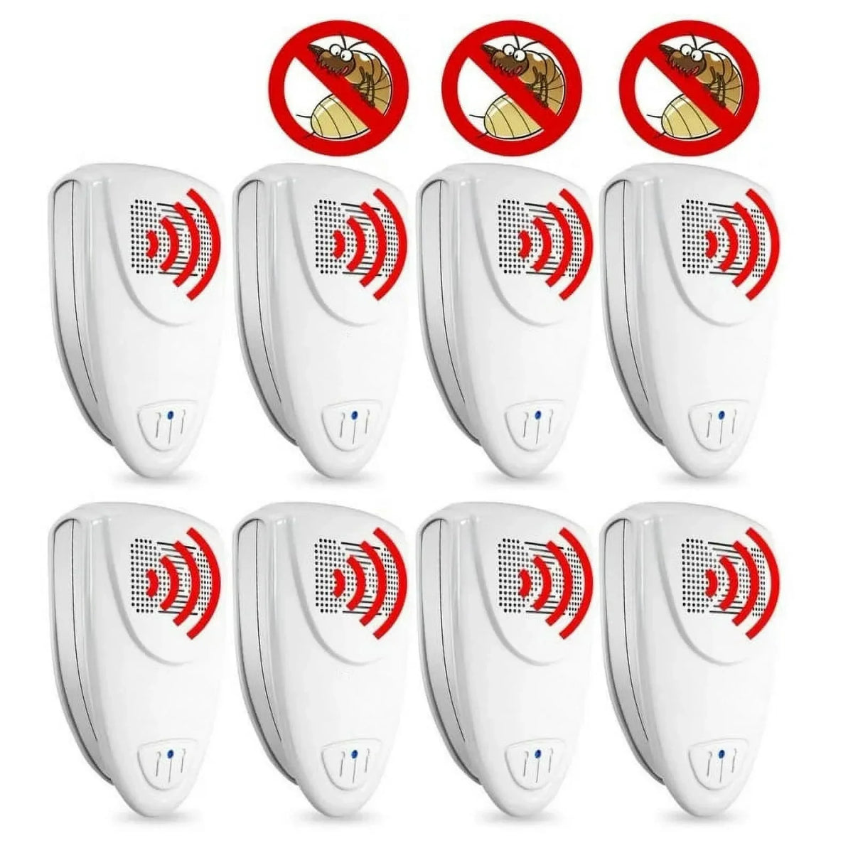 Bed Bug Repeller | Ultrasonic & Chemical‑Free | Coverage 20 m²