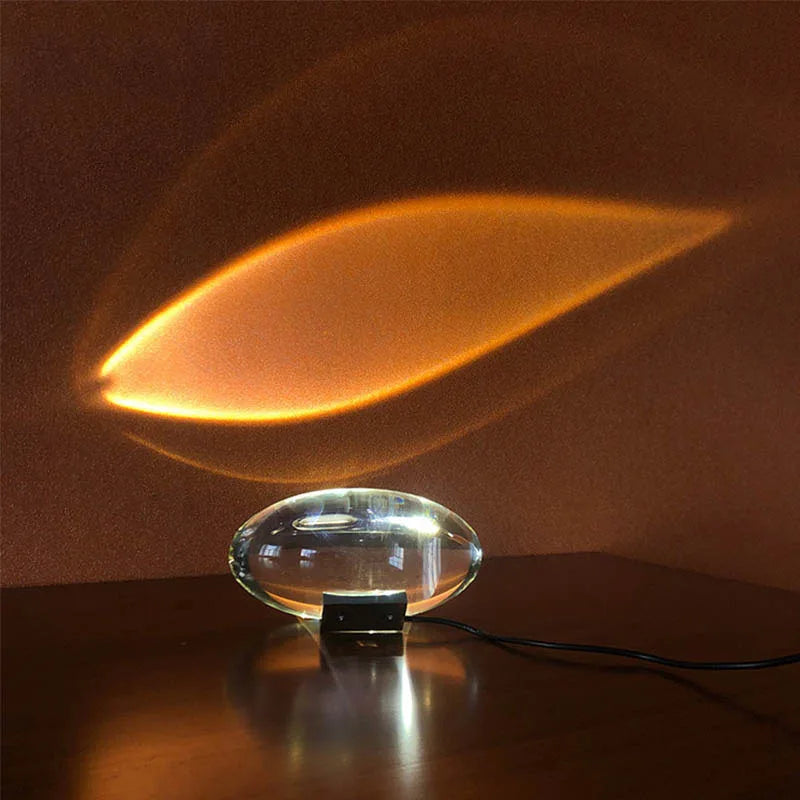 Bedside Lamp | Crystal Globe Night Sky Projection | 5W LED