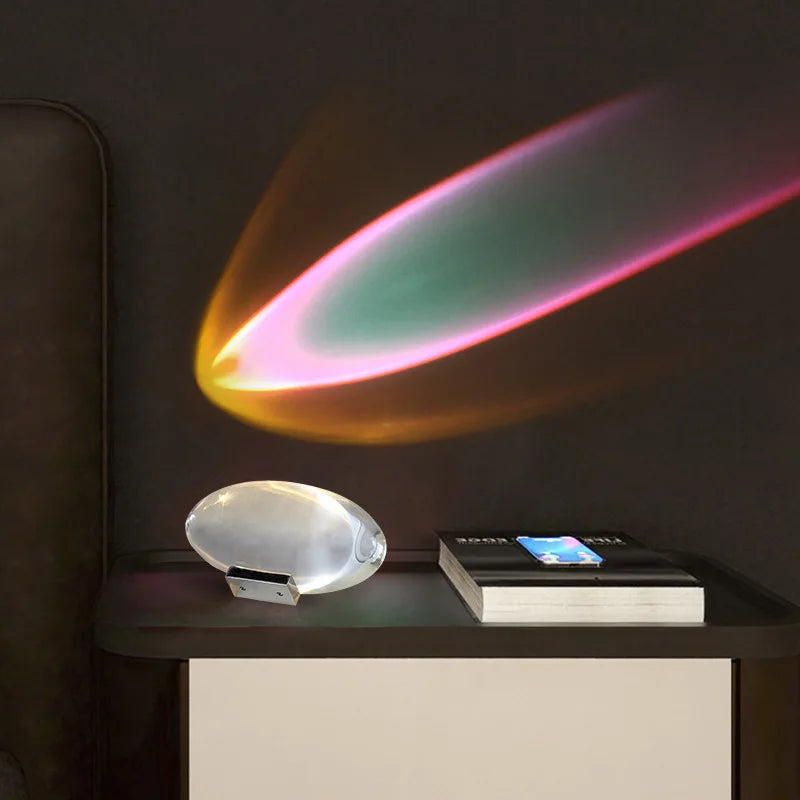 Bedside Lamp | Crystal Globe Night Sky Projection | 5W LED