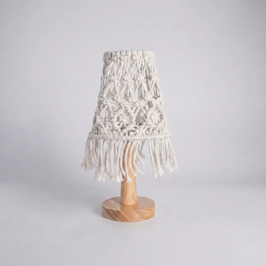 Bedside Lamp | Feather-Inspired Shade & Warm Diffused Light