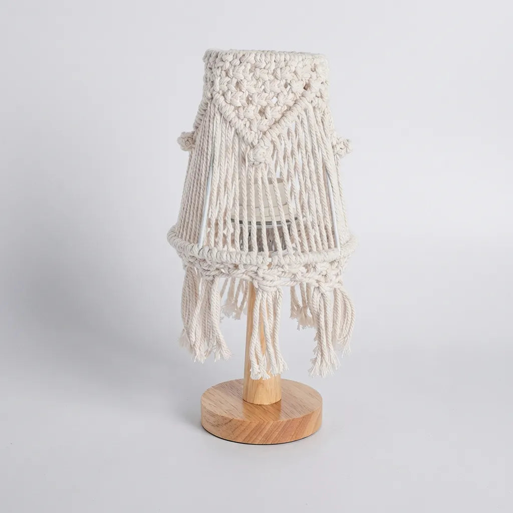 Bedside Lamp | Feather-Inspired Shade & Warm Diffused Light