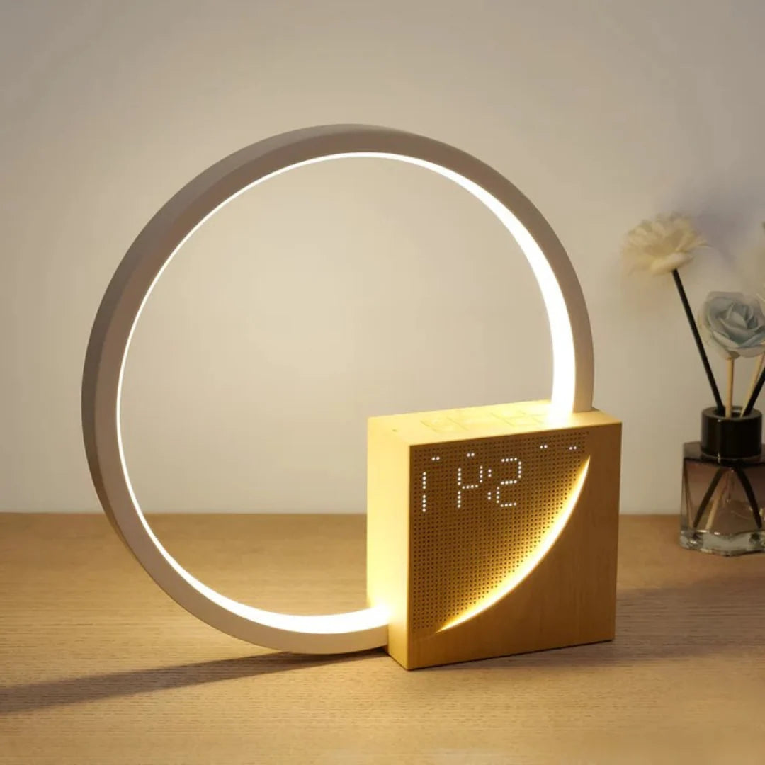 Bedside Table Lamp | Wake-Up Light & Alarm Clock