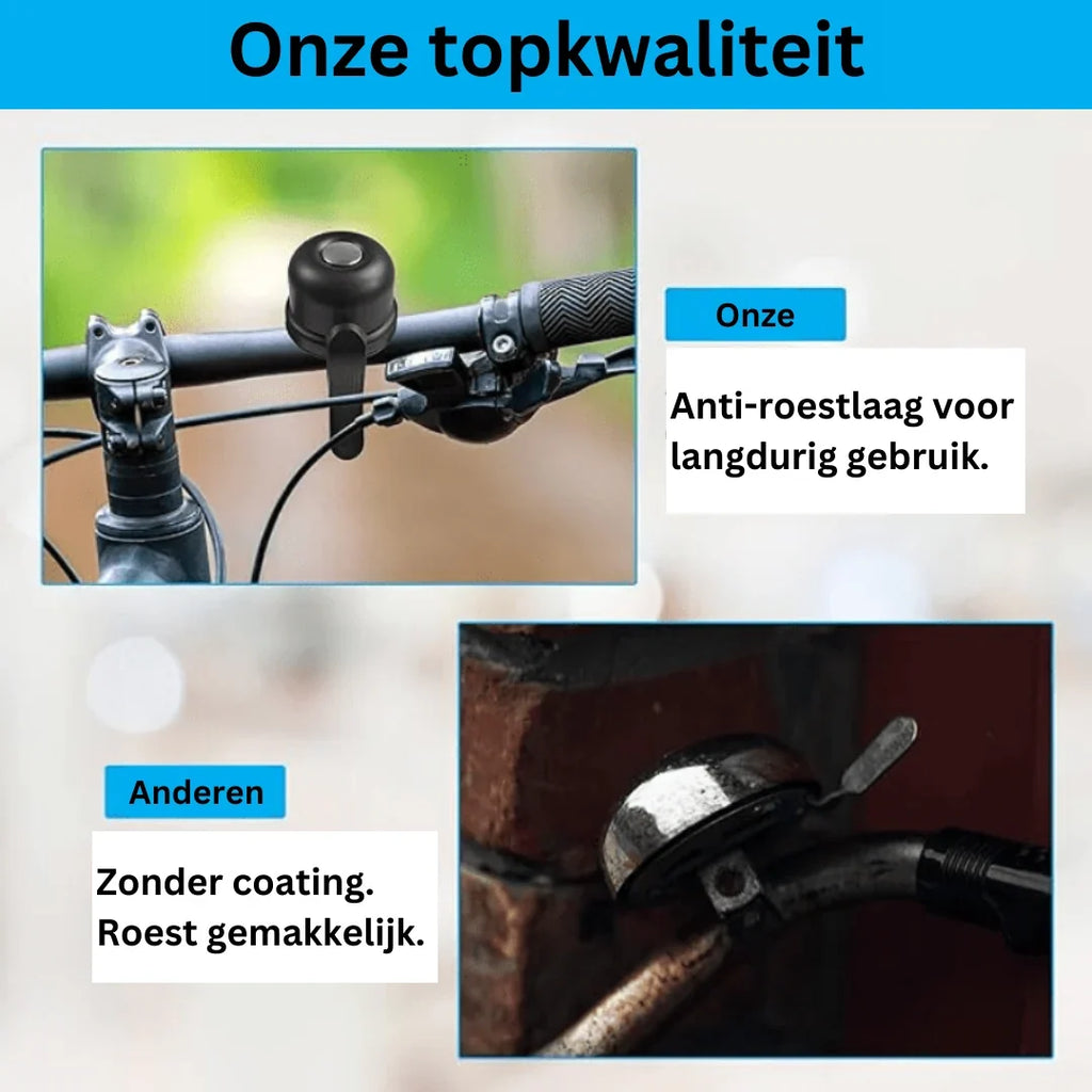 Bicycle Bell | Real-Time GPS Tracker & Theft Alarm | Weatherproof