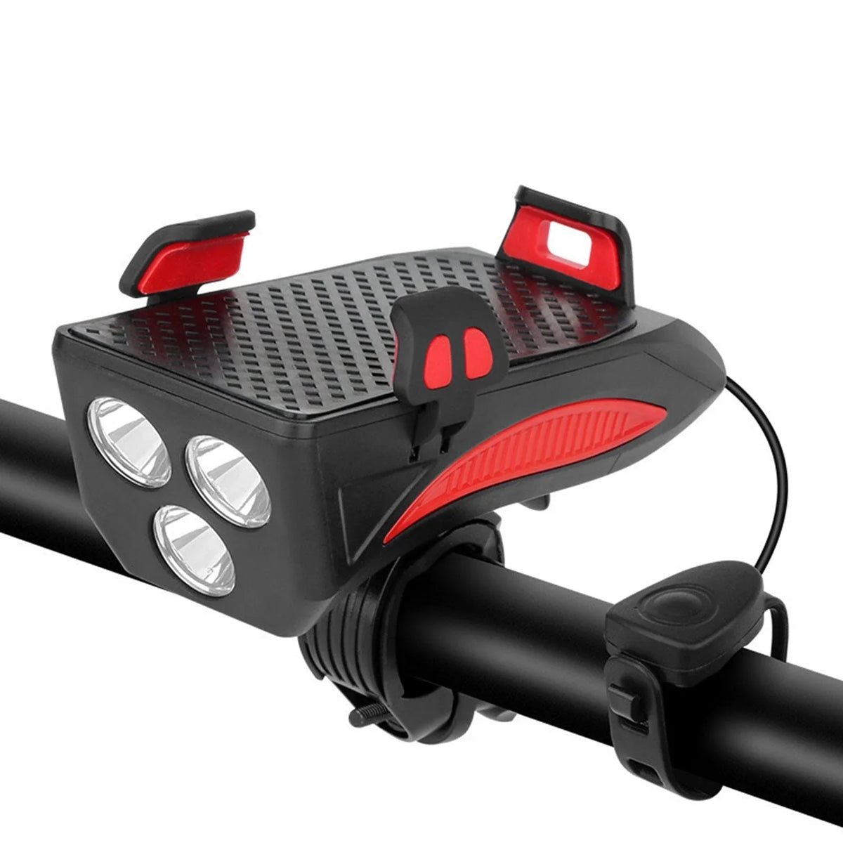 Bicycle Light | 4-in-1 LED Phone Holder & Power Bank