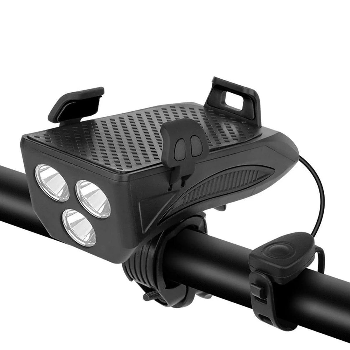 Bicycle Light | 4-in-1 LED Phone Holder & Power Bank