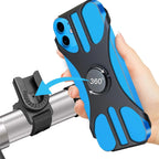 Bicycle Phone Holder | 360° Rotation & Quick-Release | Set of 2