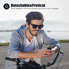 Bicycle Phone Holder | 360° Rotation & Quick-Release | Set of 2