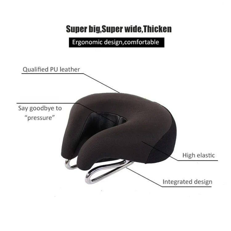 Bicycle Saddle | Noseless Ergonomic & Shock-Absorbing