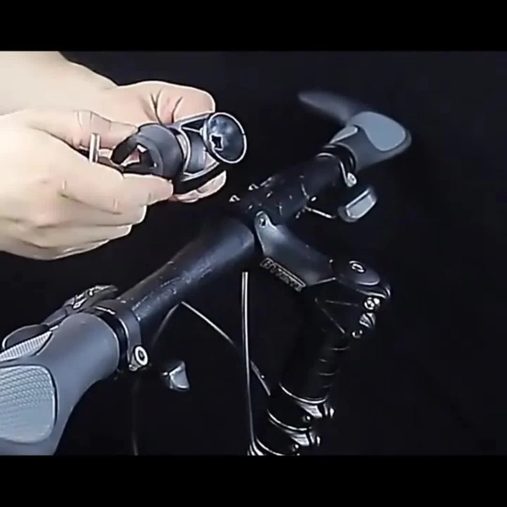Bike & Motorcycle Phone Mount | Waterproof TPU & 360° Rotation | Fits 4.5-6.4 Inch